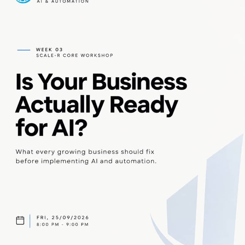 Cover Image for Is Your Business Actually Ready for AI?