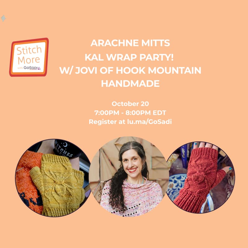 Cover Image for Arachne Mitts Halloween KAL Wrap Party