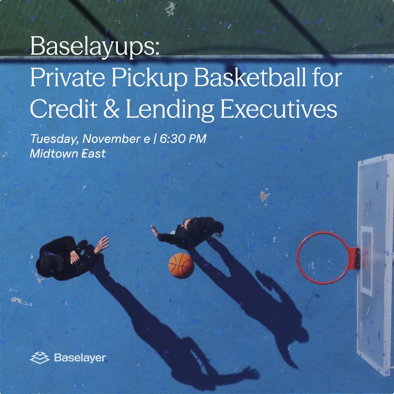 Cover Image for Baselayups: Private Pickup Basketball for Credit & Lending Executives