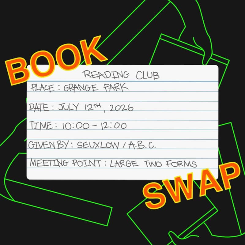 Cover Image for Sunday Reading Club (Park Edition & Book Swap)