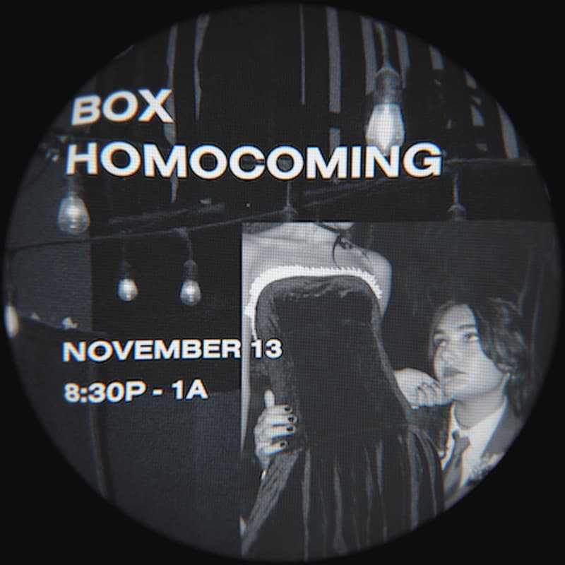 Cover Image for BOX HOMOCOMING