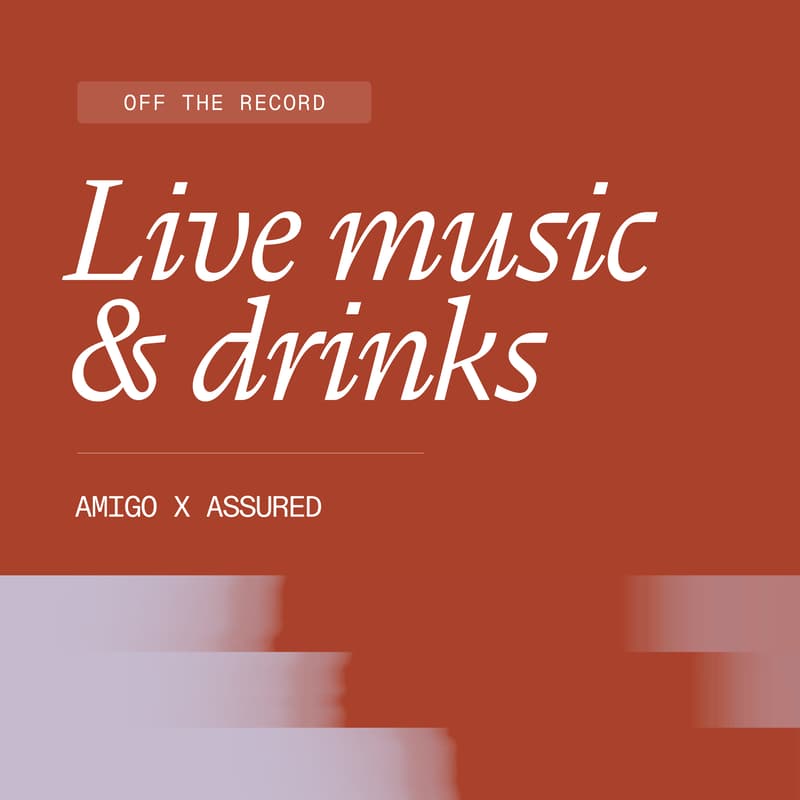 Cover Image for Off the Record: Live music and drinks