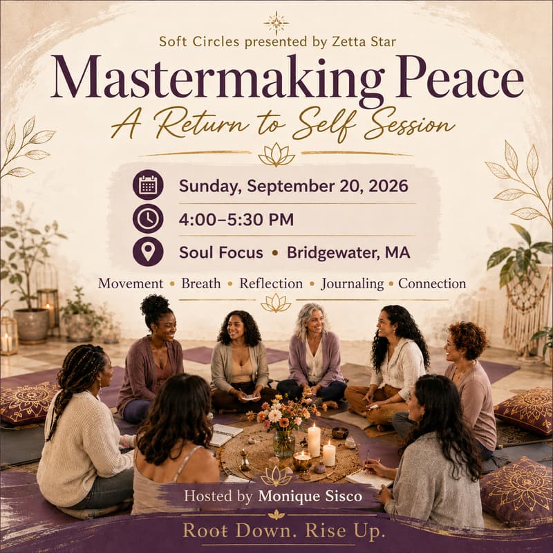 Cover Image for Mastermaking Peace: A Return to Self Soft Circle