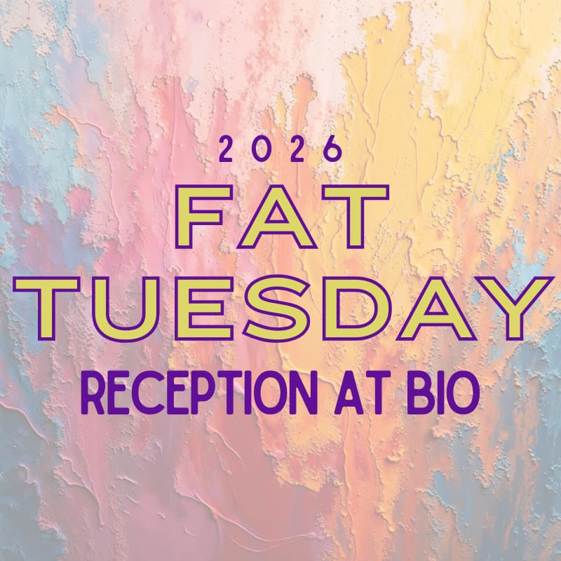 Cover Image for Fat Tuesday Reception at BIO 2026