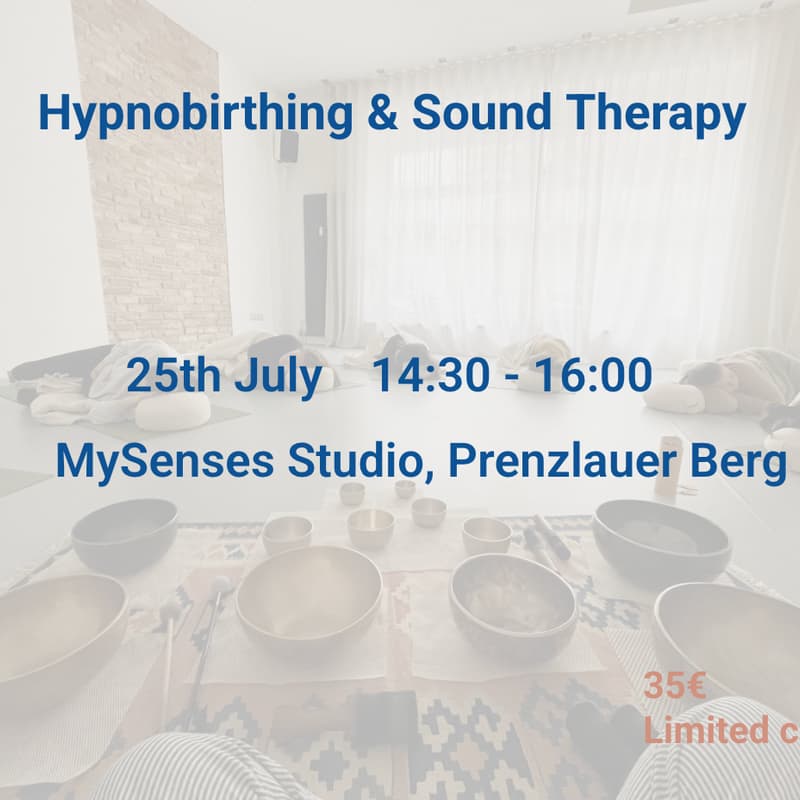 Cover Image for Hypnobirthing & Prenatal Sound Journey Experience