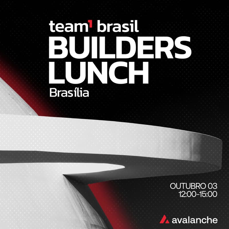 Cover Image for Team1 Brasil Builders Lunch: Brasília