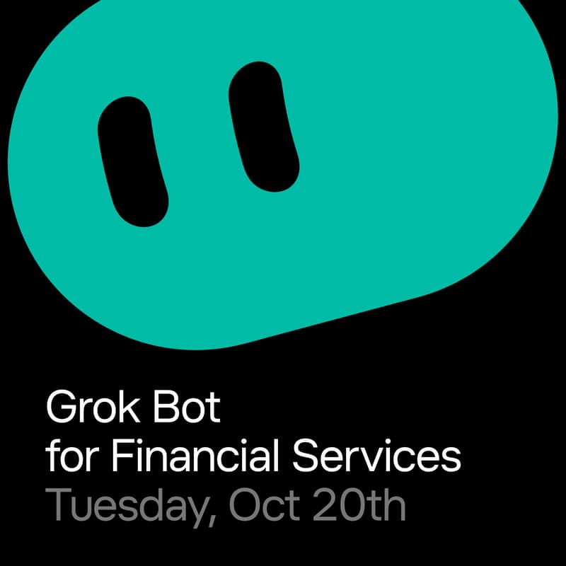 Cover Image for Grok Bot for Financial Services: Build your own team of AI analysts