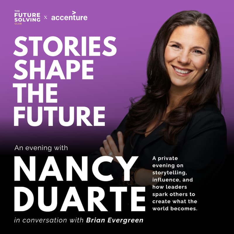 Cover Image for An evening with Nancy Duarte (hosted by The Future Solving Club x Accenture)