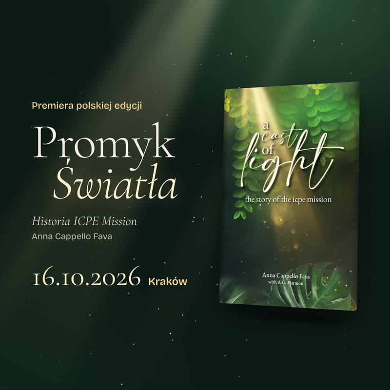 Cover Image for Premiera książki "Promyk światła. Historia ICPE Mission"