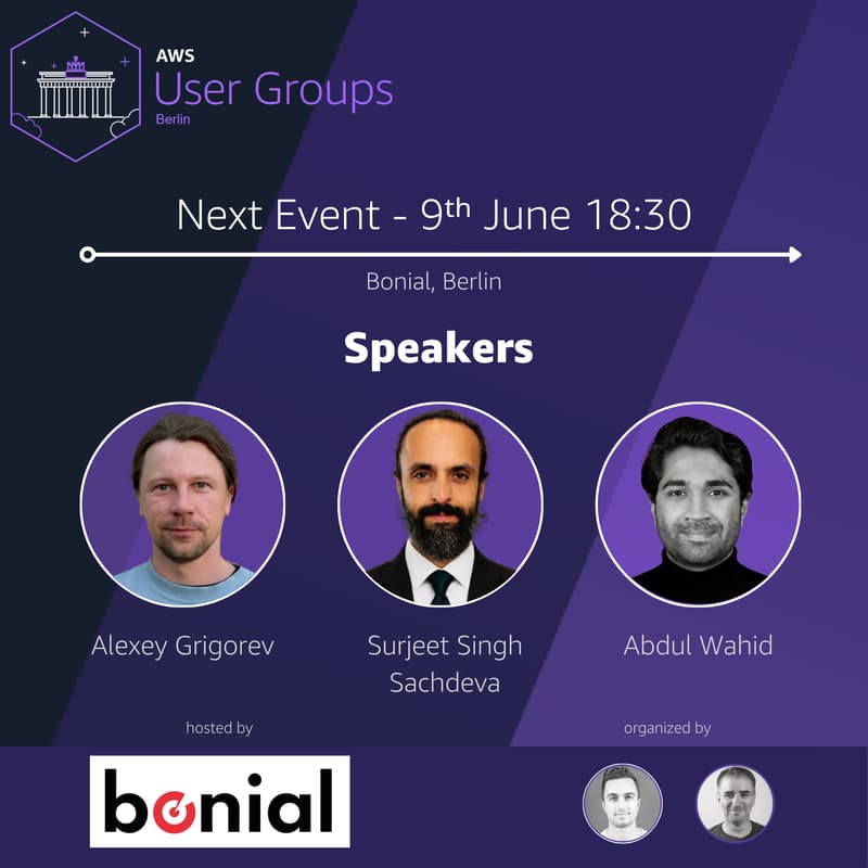 Cover Image for AWS User Group Berlin Session - June 2026