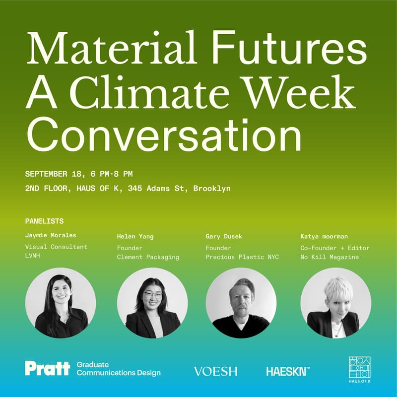 Cover Image for Material Futures : A Climate Week conversation