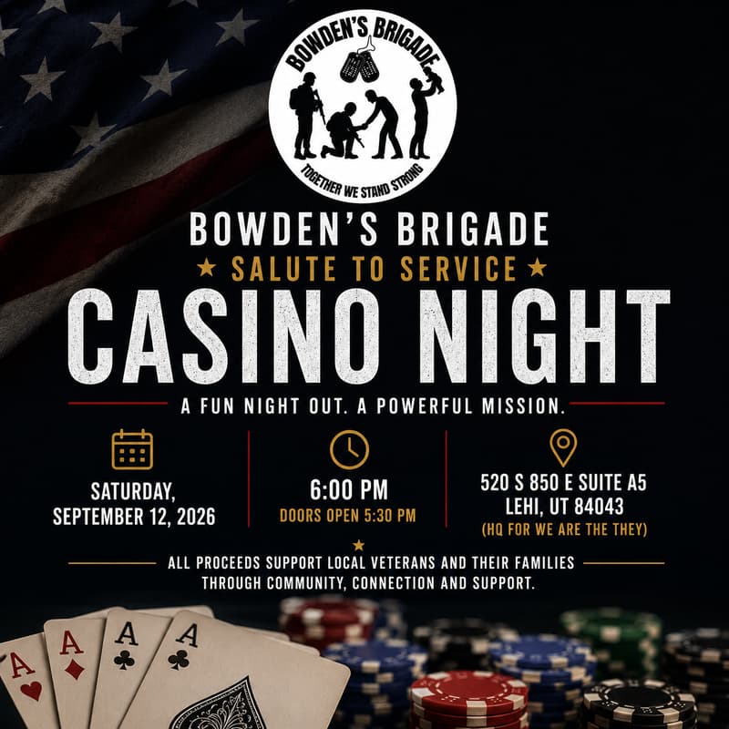 Cover Image for Salute to Service: Casino Night