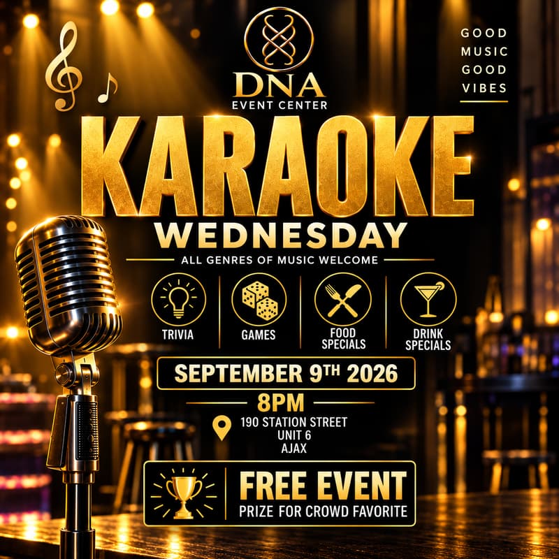 Cover Image for KARAOKE WEDNESDAYS