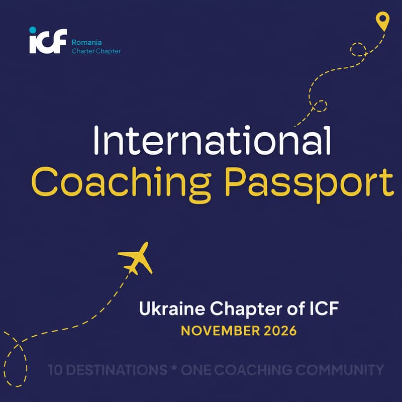 Cover Image for International Coaching Passport with The Ukraine Chapter of ICF (Destination 03)