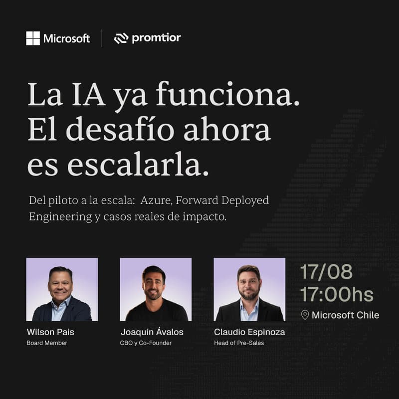 Cover Image for La IA ya funciona. El desafío ahora es escalarla.