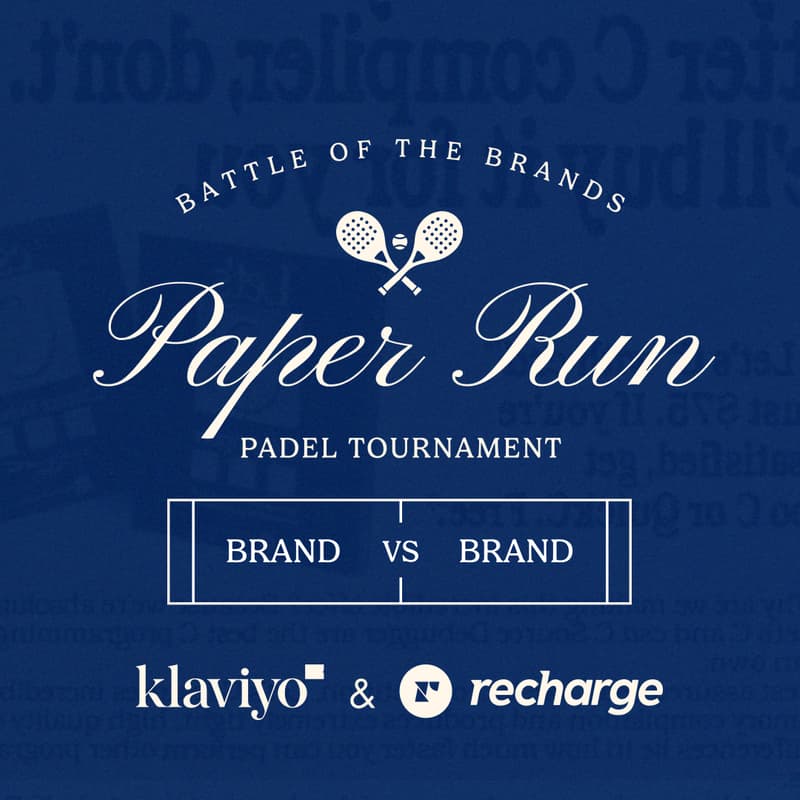 Cover Image for Paper Run's inaugural DtC Padel Tournament