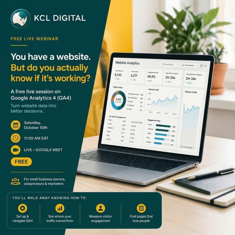 Cover Image for Website Analytics: Masterclass