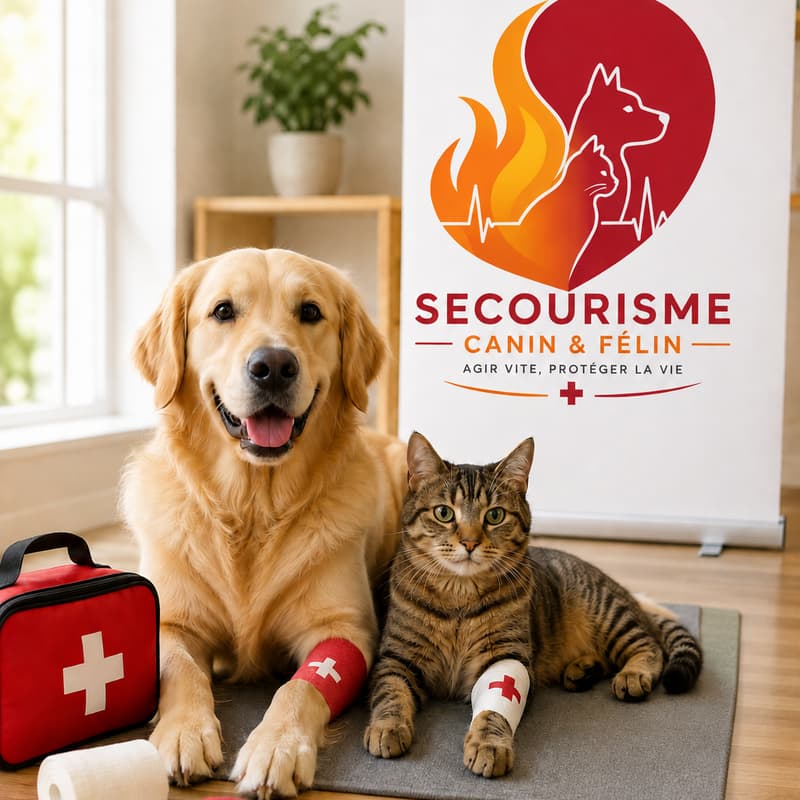 Cover Image for ⛑️Formation 1er secours canin & Félin 🐾