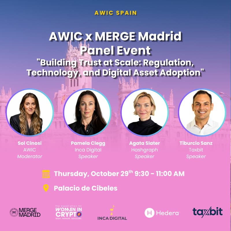 Cover Image for AWIC x MERGE Madrid: Panel & Networking