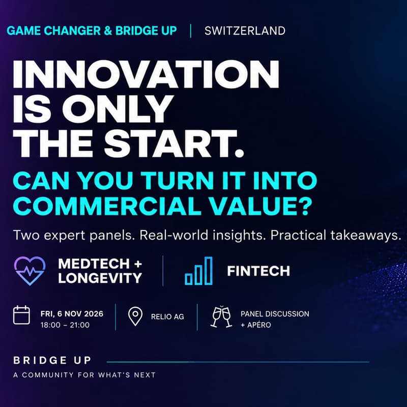 Cover Image for FROM INNOVATION TO IMPACT —Medtech, Longevity & FinTech