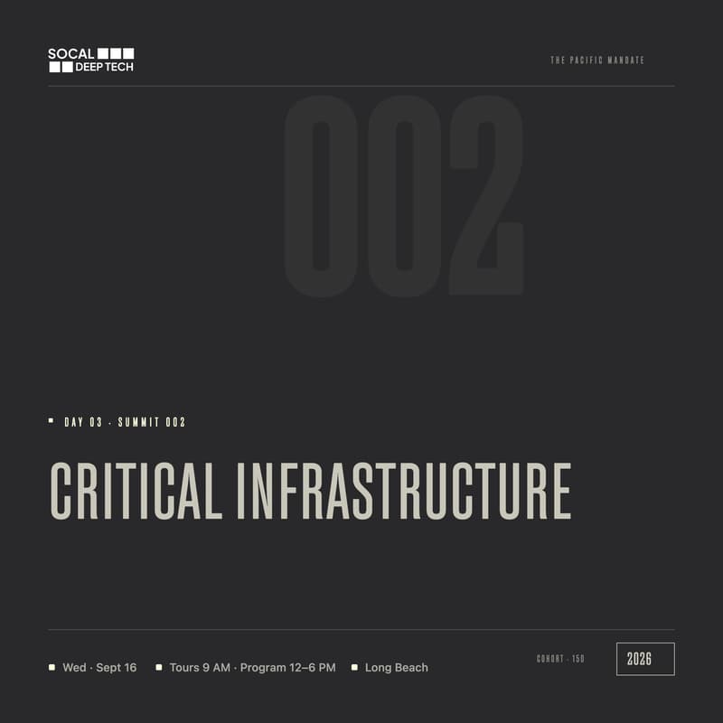 Cover Image for CRITICAL INFRASTRUCTURE: SUMMIT 002