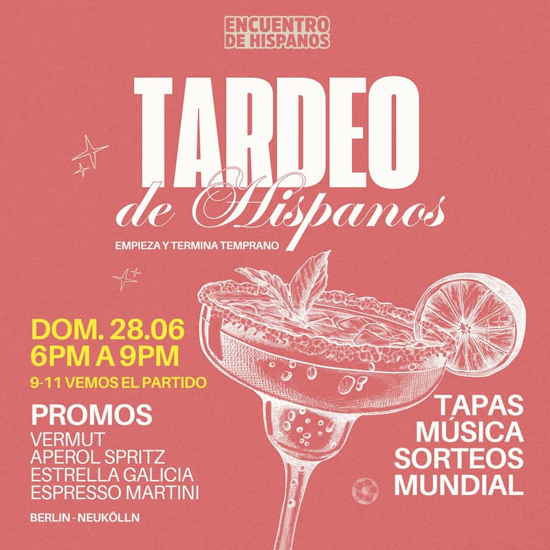 Cover Image for Tardeo de Hispanos - BERLÍN