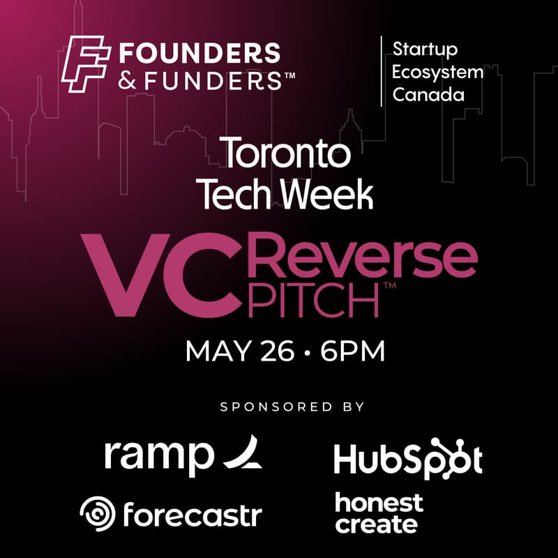 Cover Image for Founders & Funders: TO VC Reverse Pitch