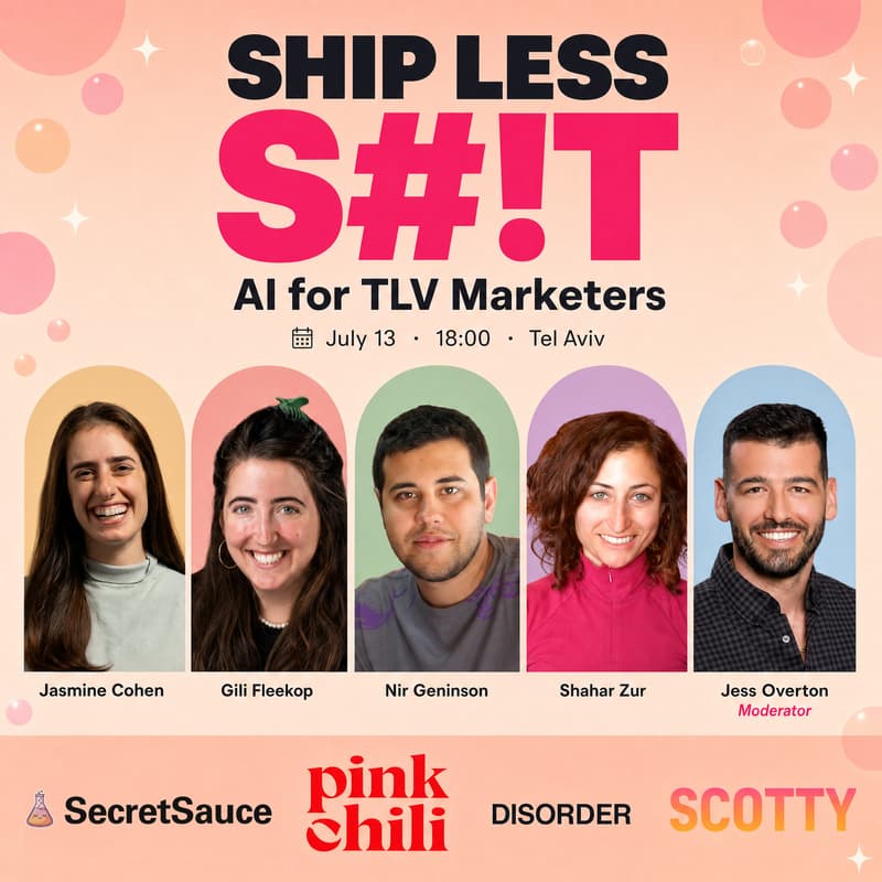 Cover Image for Ship Less S#!t: AI for TLV Marketers
