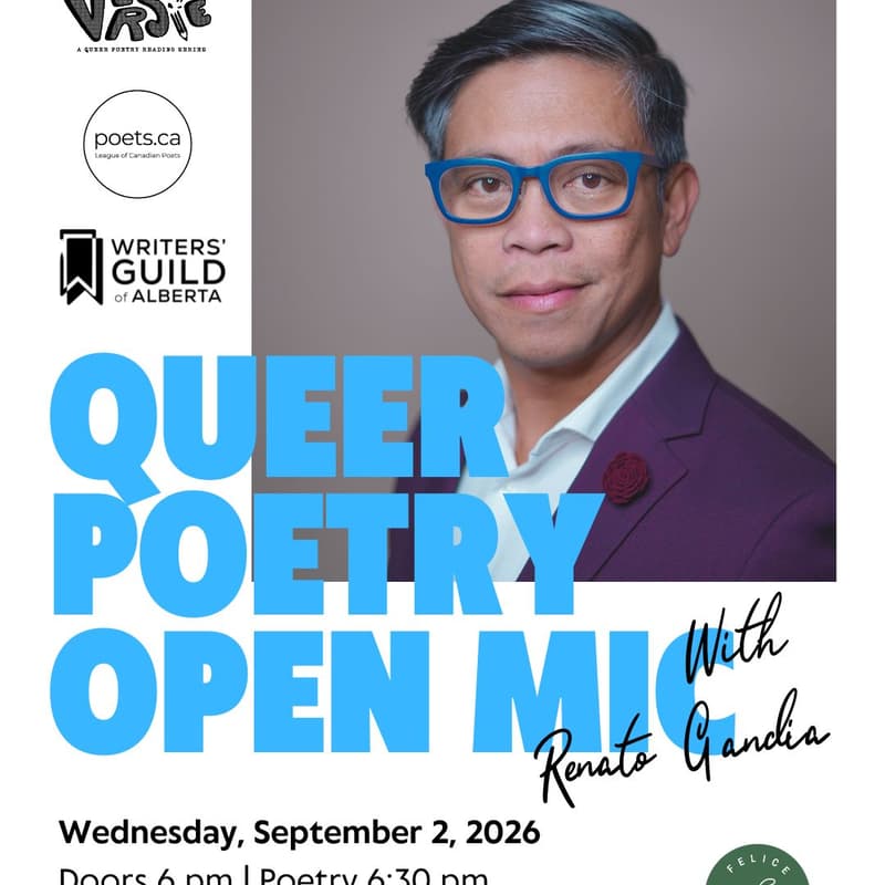 Cover Image for VERS/E 4.1: Queer Poetry Open Mic with Renato Gandia