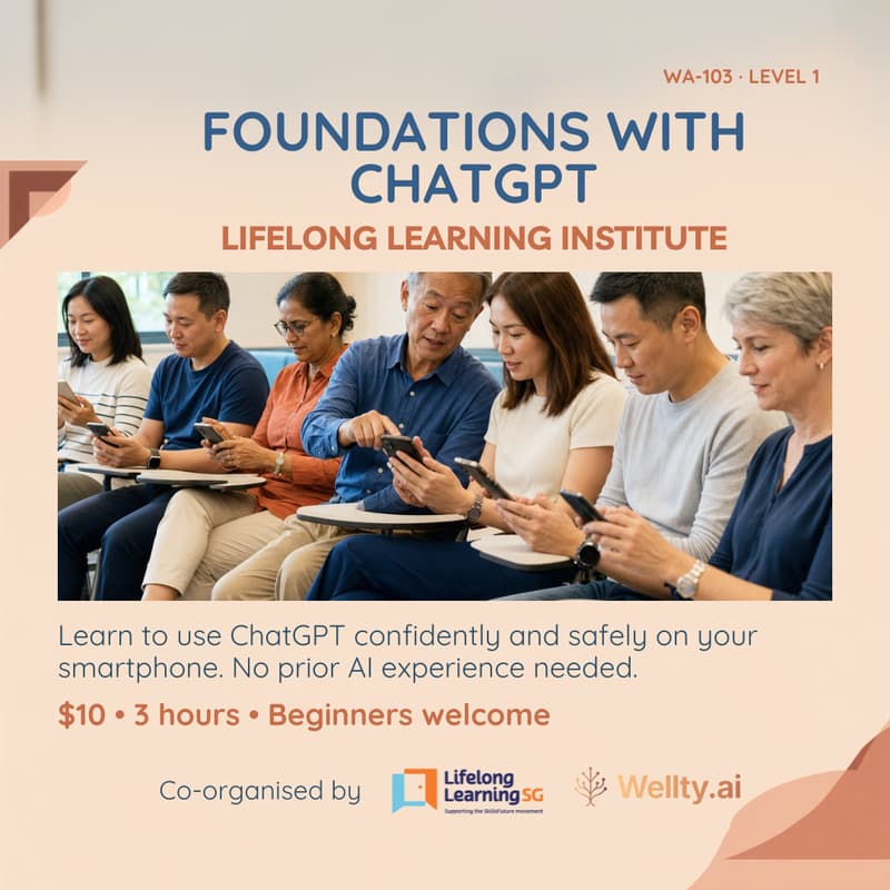 Cover Image for Foundations with ChatGPT (WA-103)