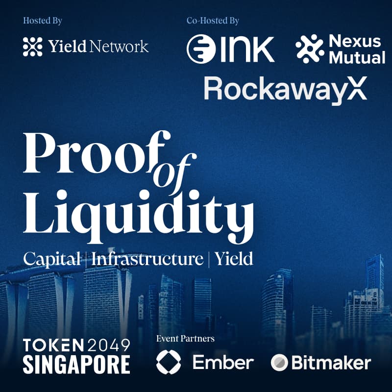 Cover Image for Proof Of Liquidity: Singapore Edition by Yield Network