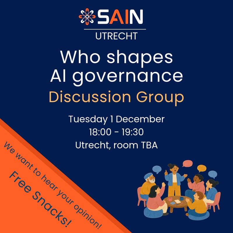 Cover Image for Discussion Group - Who shapes AI governance