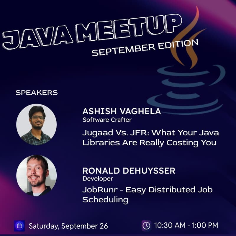 Cover Image for Java September Meetup