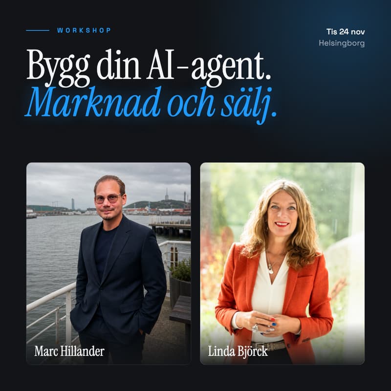 Cover Image for Bygg din AI-agent: marknad och sälj