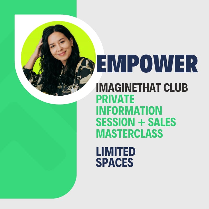 Cover Image for EMPOWER: ImagineThat Club Private Information Session & Sales Masterclass