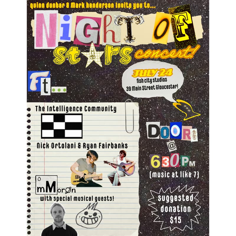 Cover Image for Night of Stars Concert @ Fish City Studios