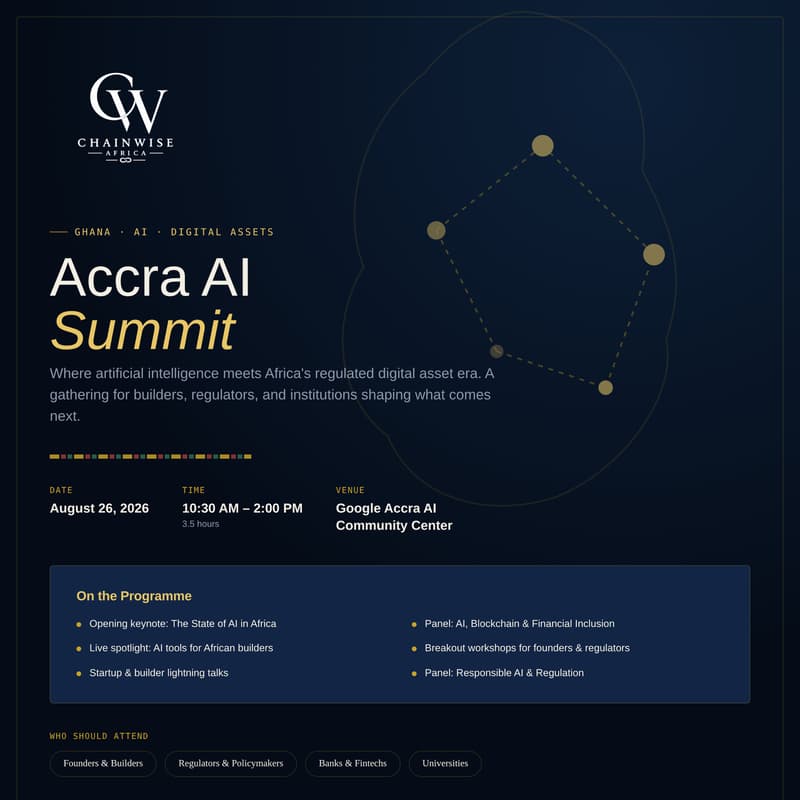 Cover Image for ChainWise Accra AI Summit