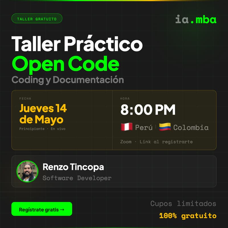 Cover Image for Taller Práctico Open Code - Coding y documentación