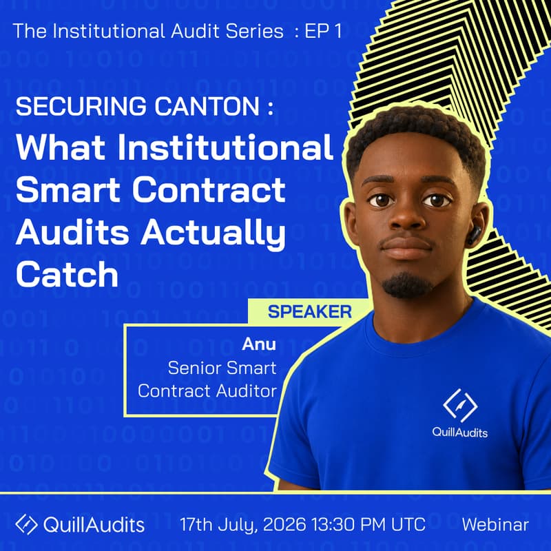 Cover Image for Securing Canton: What Institutional Smart Contract Audits Actually Catch