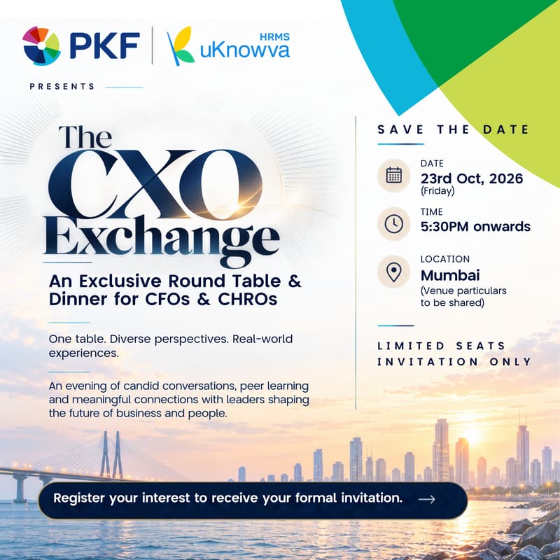Cover Image for The CXO Exchange – An Exclusive Round Table for CFOs & CHROs