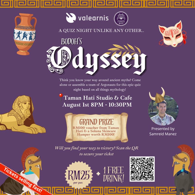 Cover Image for Bodoh's Odyssey Quiz Night