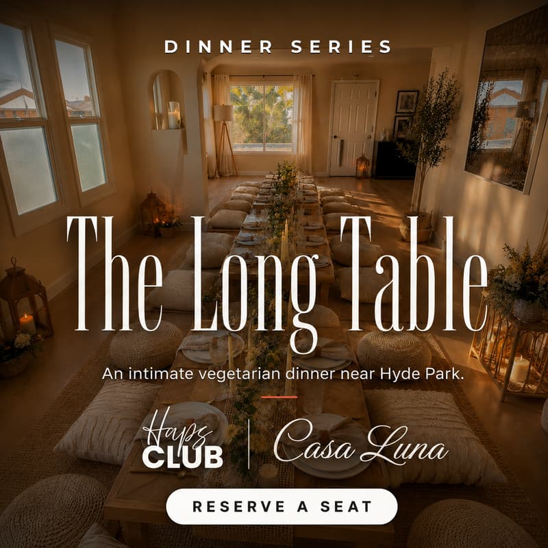 Cover Image for Haps Club x The Long Table Dinner Series