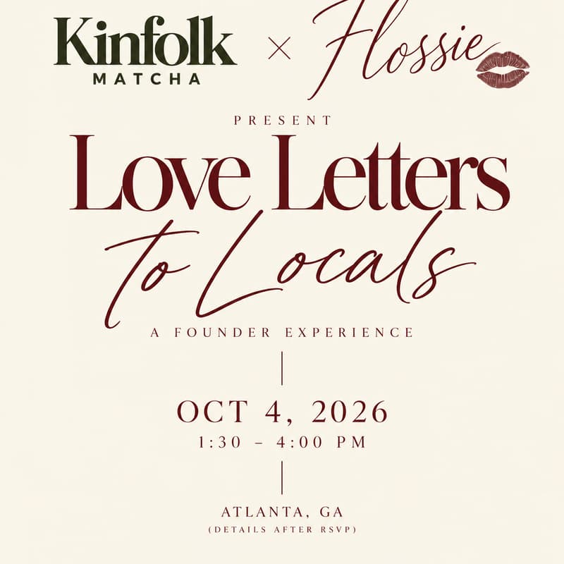 Cover Image for Kinfolk Matcha X Love Letters To Locals