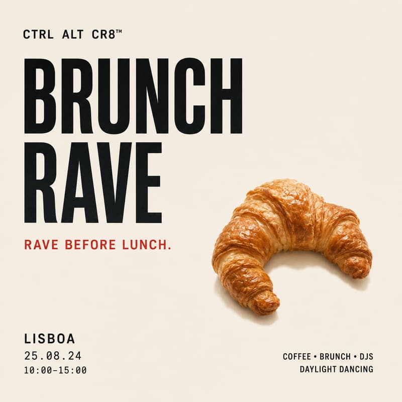 Cover Image for CTRL ALT CR8: BRUNCH RAVE