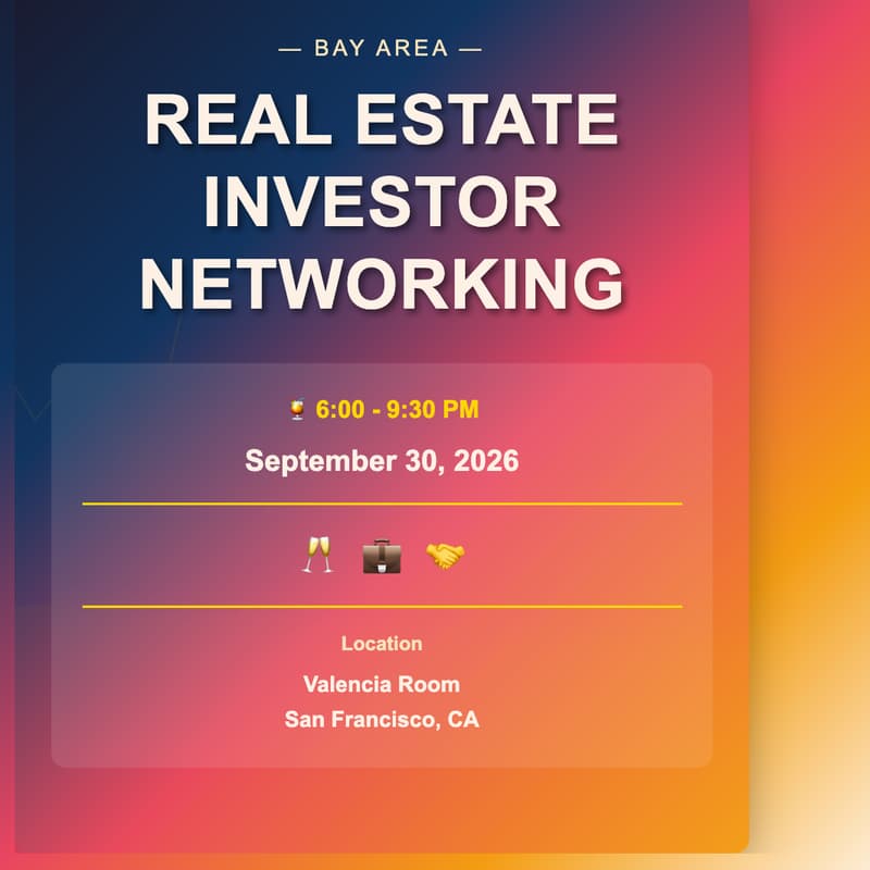 Cover Image for Bay Area Real Estate Networking Party