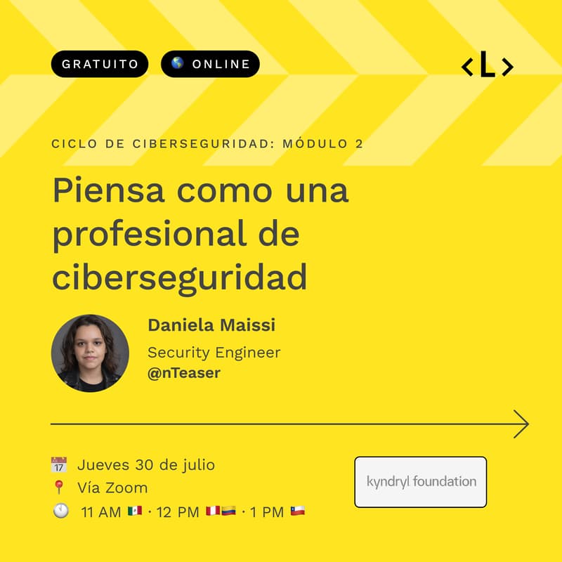 Cover Image for Ciclo de ciberseguridad: piensa como una profesional de ciberseguridad
