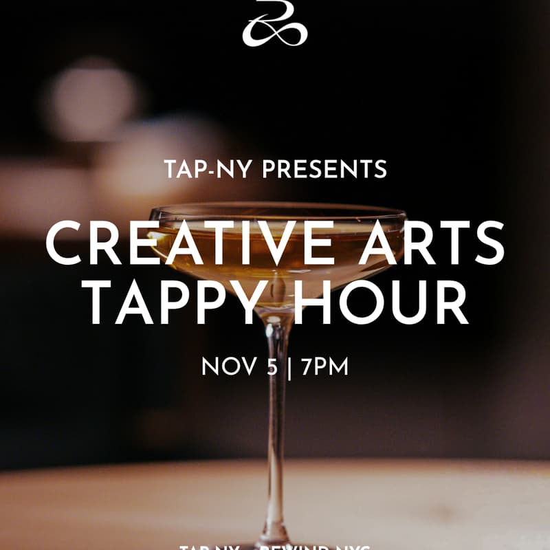 Cover Image for November Creative Arts TAPpy Hour at Rewind NYC