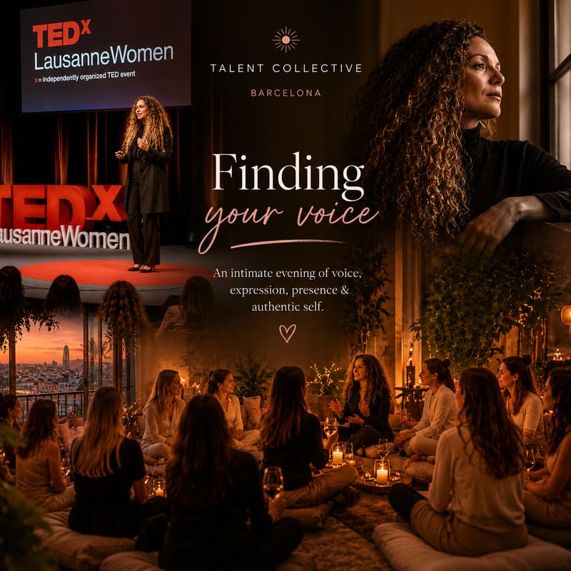 Cover Image for Barcelona ~ UNMUTED: Voice, Confidence & Expression with TEDx Speaker Ilhem Khodja