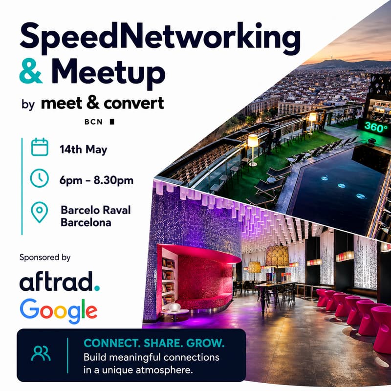 Cover Image for Meet&Convert, SpeedNetworking May 14th