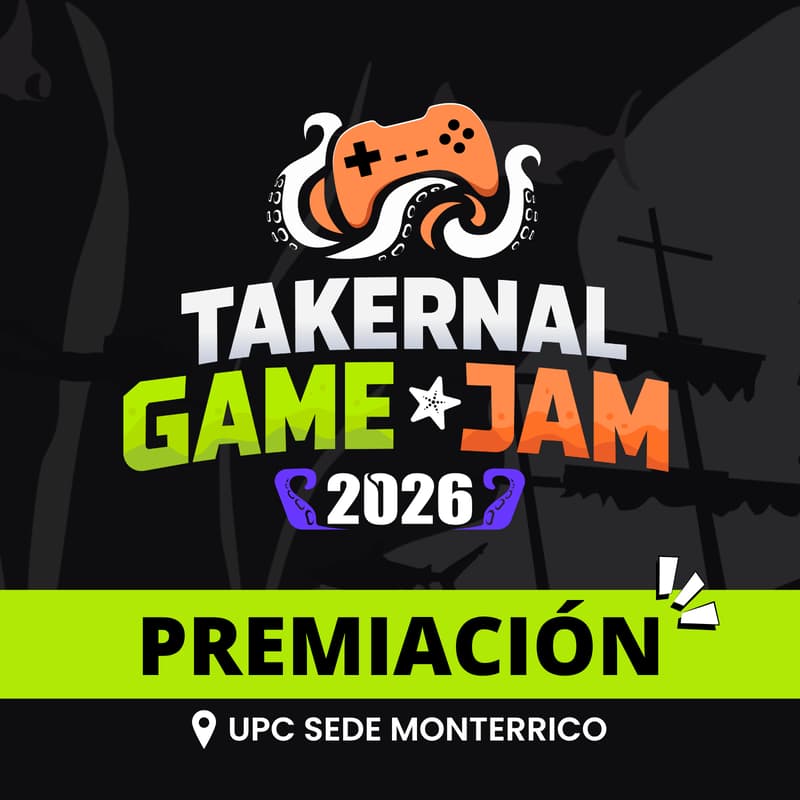 Cover Image for CEREMONIA DE PREMIACIÓN + SHOWCASE — TAKERNAL GAME JAM